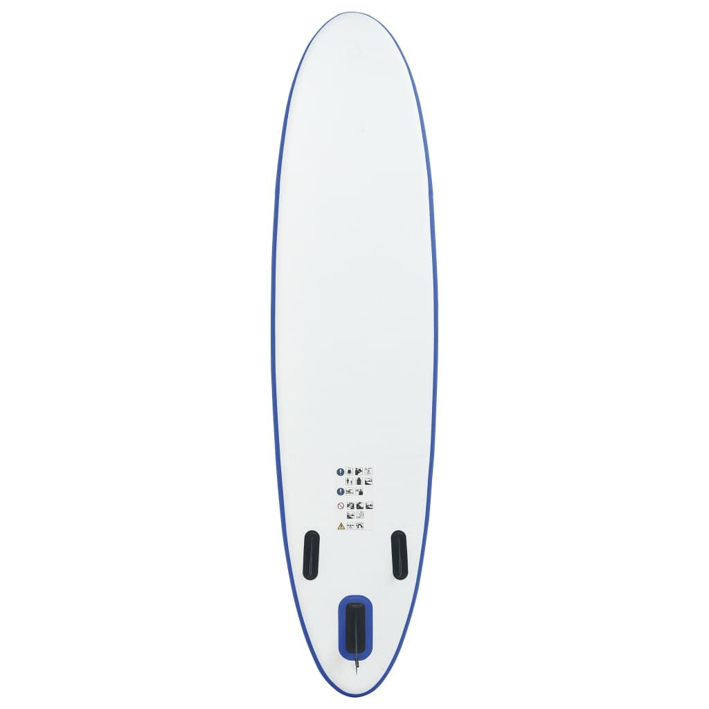 Stand Up Paddle Board Set SUP Surfboard Inflatable Blue and White