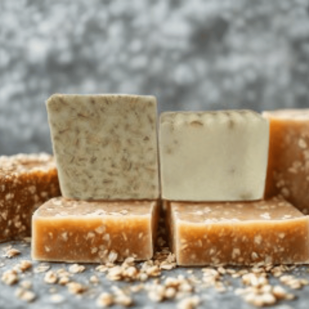 Organic Oatmeal and Castile Artisan Soap - Nourishing & Moisturizing