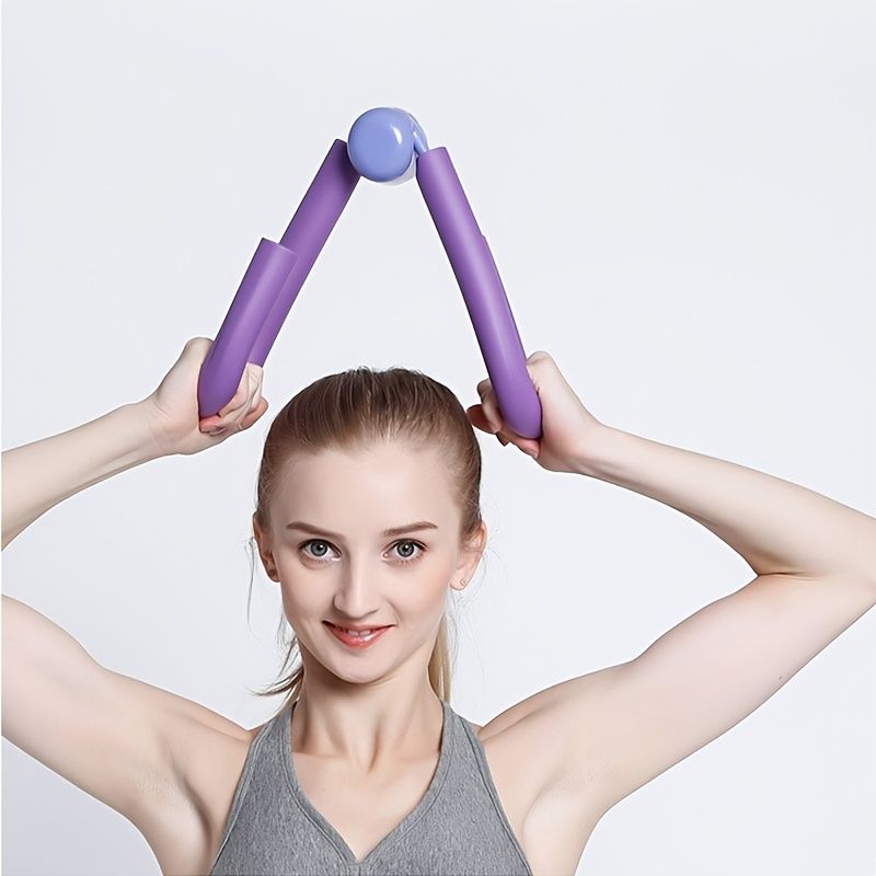 Purple Medium Yoga; Fitness Pelvic Floor Muscle exercise; Used to Tighten Buttocks to Reduce Inner Thigh Fat; Stovepipe Fat Reducer to Contract Pelvic Floor Muscles
