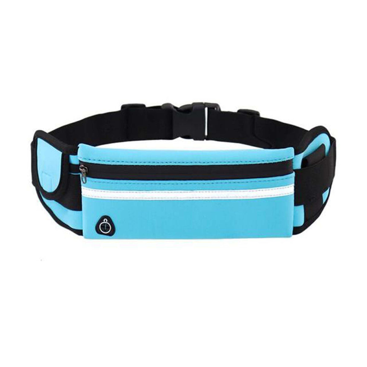 Sports running belt Waist Belt Bag- Blue flip belt