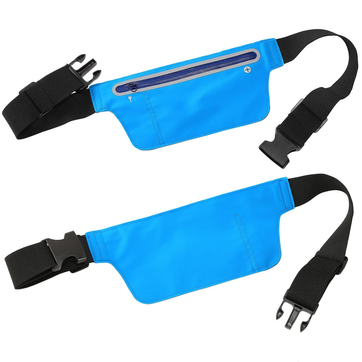 Unisex Sport Waist Pack Running Belt Bag Pouch Adjustable flip belt Bounce Free Sweat-Proof Lightweight Slim