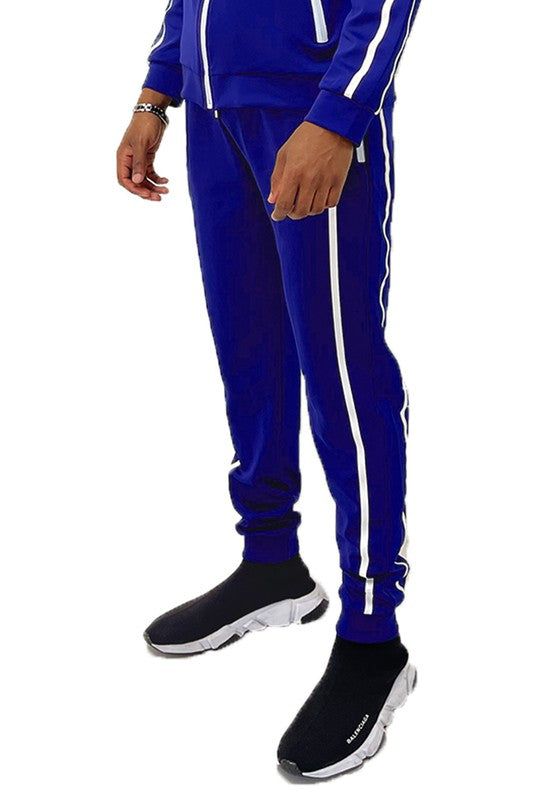 Men's Performance Running Track Pants - Breathable Fitness Joggers