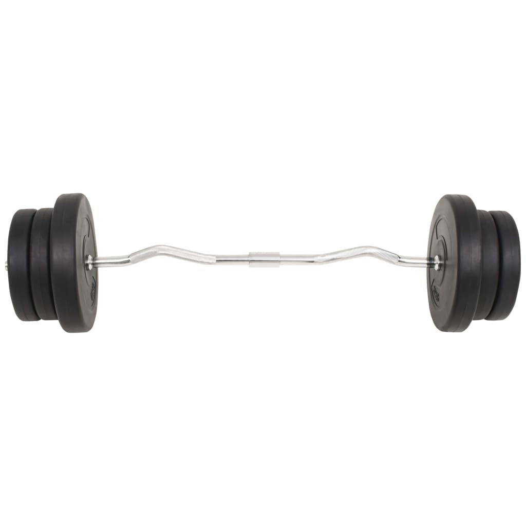 Barbell and Dumbbell Set 132.3 lb