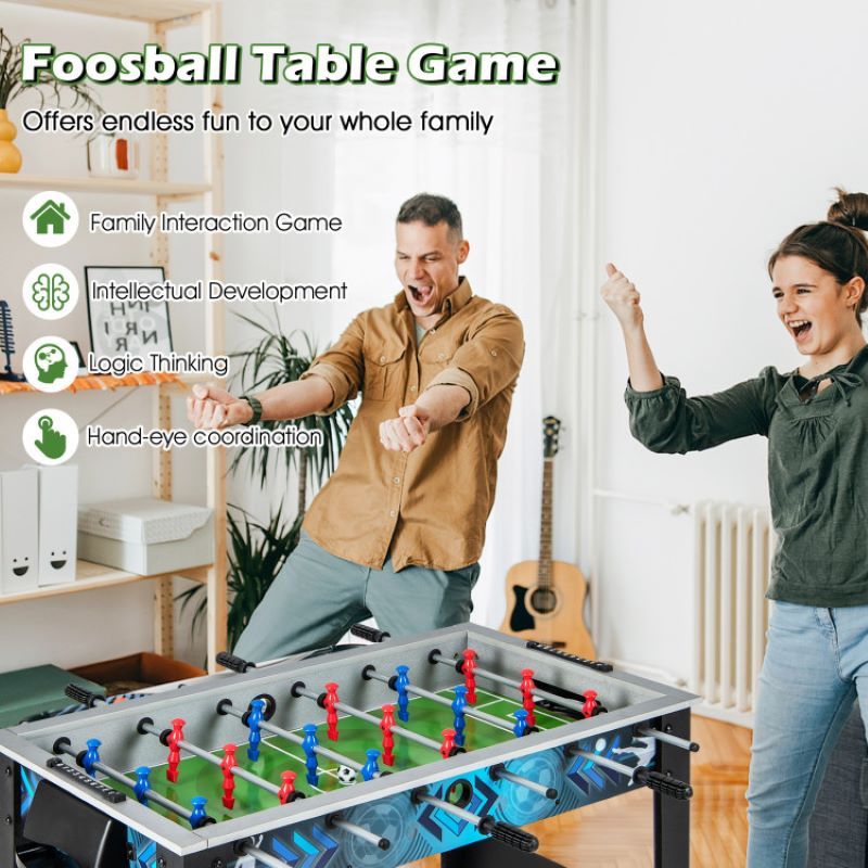 Mini Foosball Table with Score, soccer table Keeper for Usage Occasions Recreative