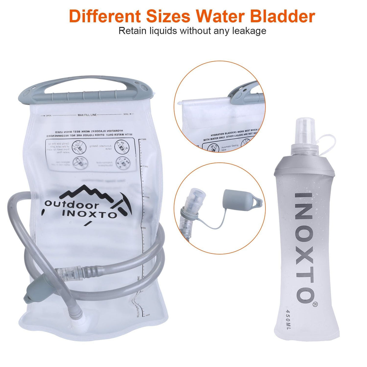 Sport Hydration Vest Running Backpack with 15oz 50oz Water running hydration bladder Adjustable Strap Storage Bag for Trail Running Marathon Race Hiking