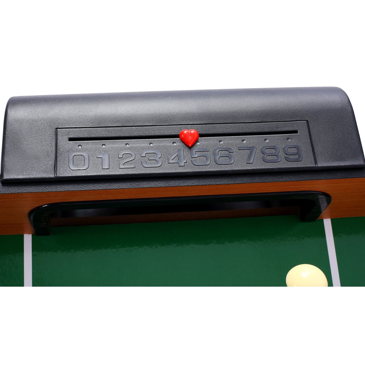 5-in-1 Multi-Game Table - Billiards, Push Hockey, Foosball, Ping Pong, and Basketball brown /blue