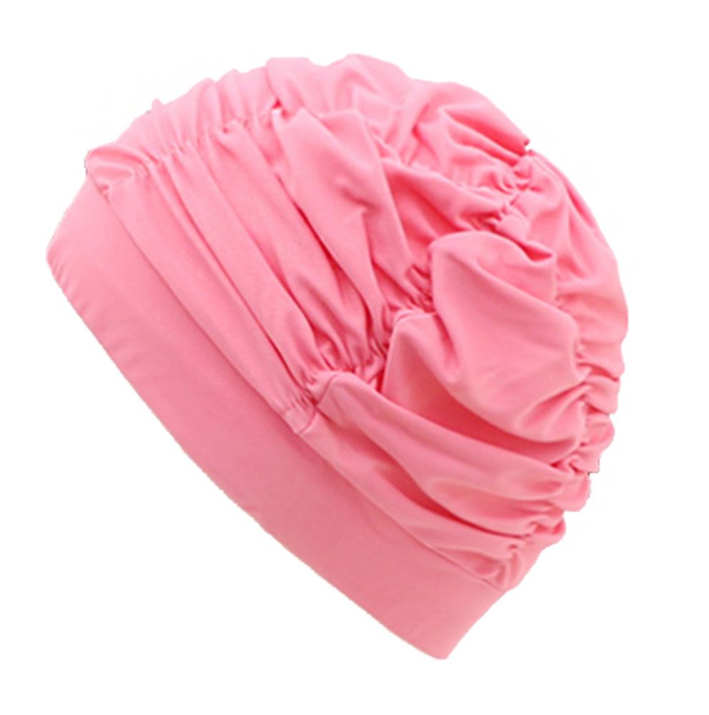 Swim Caps Waterproof Swimming Cap, pink, 2 Pack Solid Color