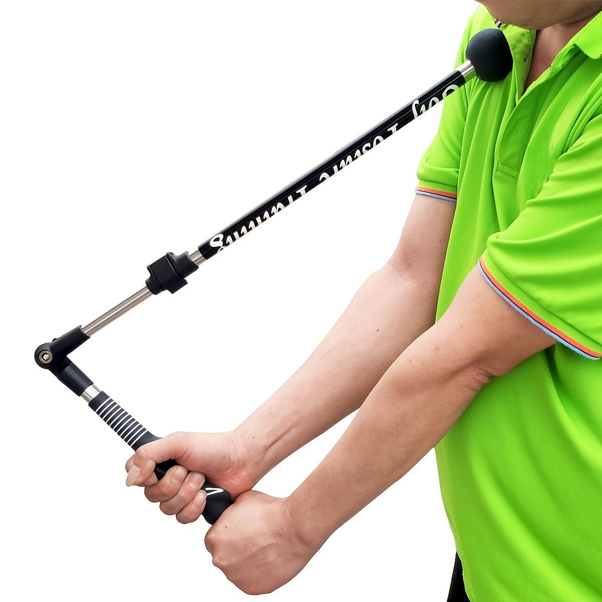 Golf Swing Trainer for Aid Hand Strength Flexibility Power; Shoulder Turn - Lightweight; Durable Golf Trainer With Ergonomic Grip