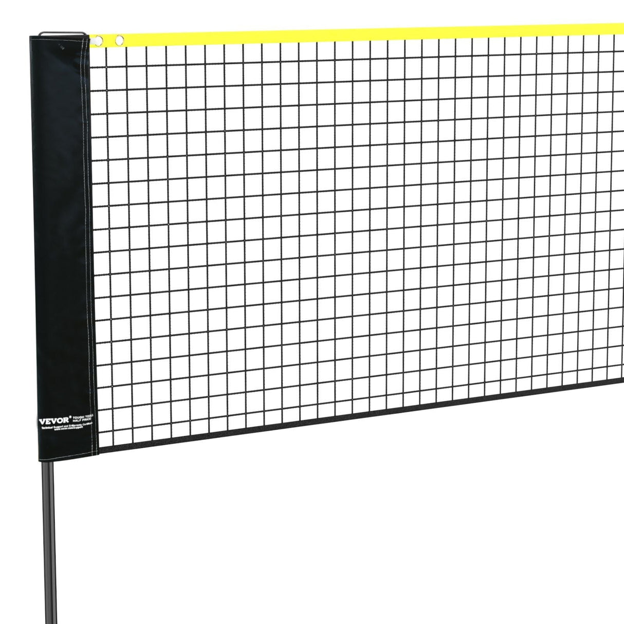 Badminton Net, Height Adjustable Volleyball Net, 20ft Wide Foldable Pickleball Net, Portable Tennis Net Set with Poles, Stand, Bag,
