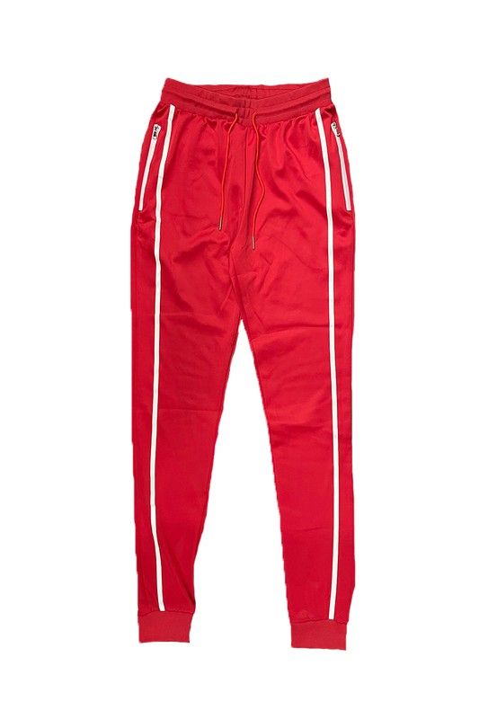 Men's Performance Running Track Pants - Breathable Fitness Joggers
