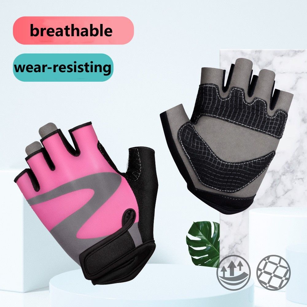 multi-functional weightlifting gloves Cycling Biker Gloves Fingerless Gym gloves Breathable MTB Accessories Motorcycle Sports Gloves Cycling Equipment