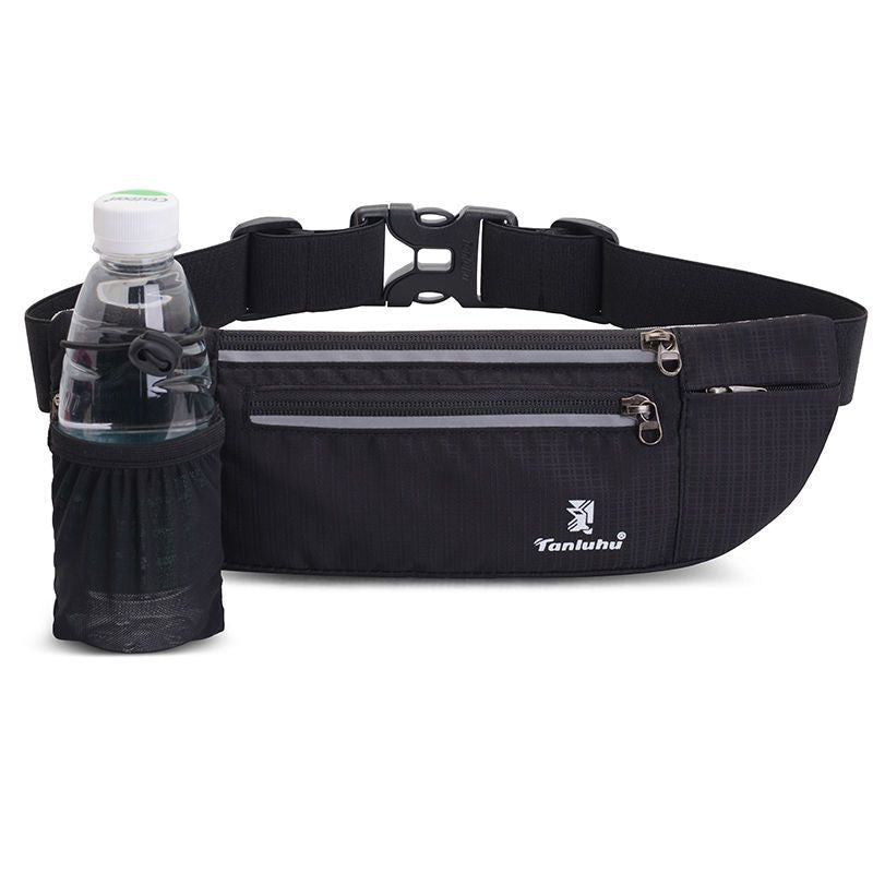 Unisex running belt Waist Bag; Multifunctional Elastic Phone Belt Bag; flip belt Equipment for Outdoor Sports Running