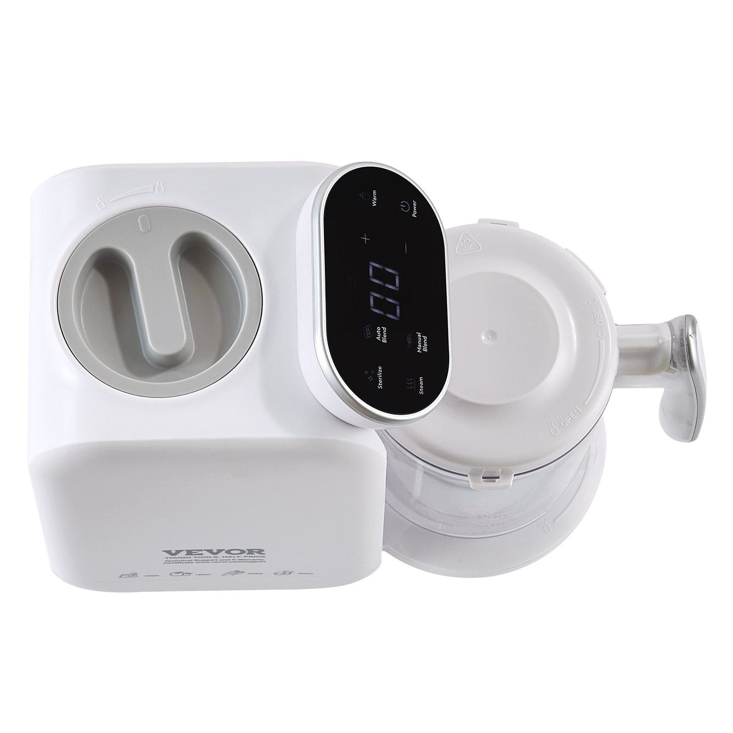 Multi-Functional Baby Food Maker - 430W Processor for Healthy Purees, Steaming & Grinding