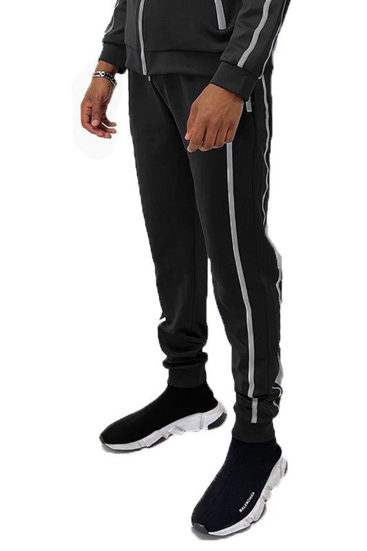 Men's Performance Running Track Pants - Breathable Fitness Joggers