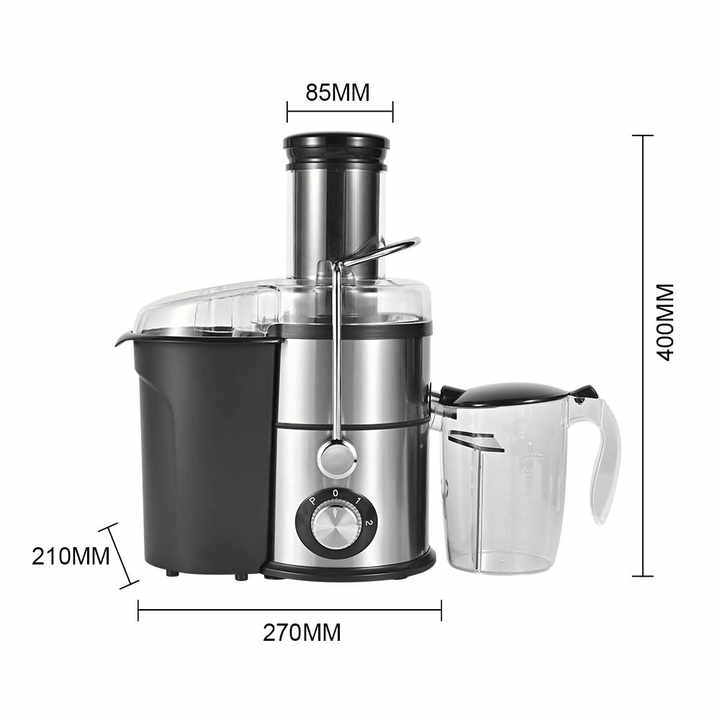 Modern 900W Kitchen Juicer - Compact and Efficient for Quick Fruit and Veg Juicing at Home