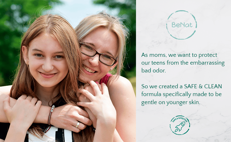 Gentle All-Natural Deodorant for Kids & Teens, Paraben-Free, Fun Fragrance Collection