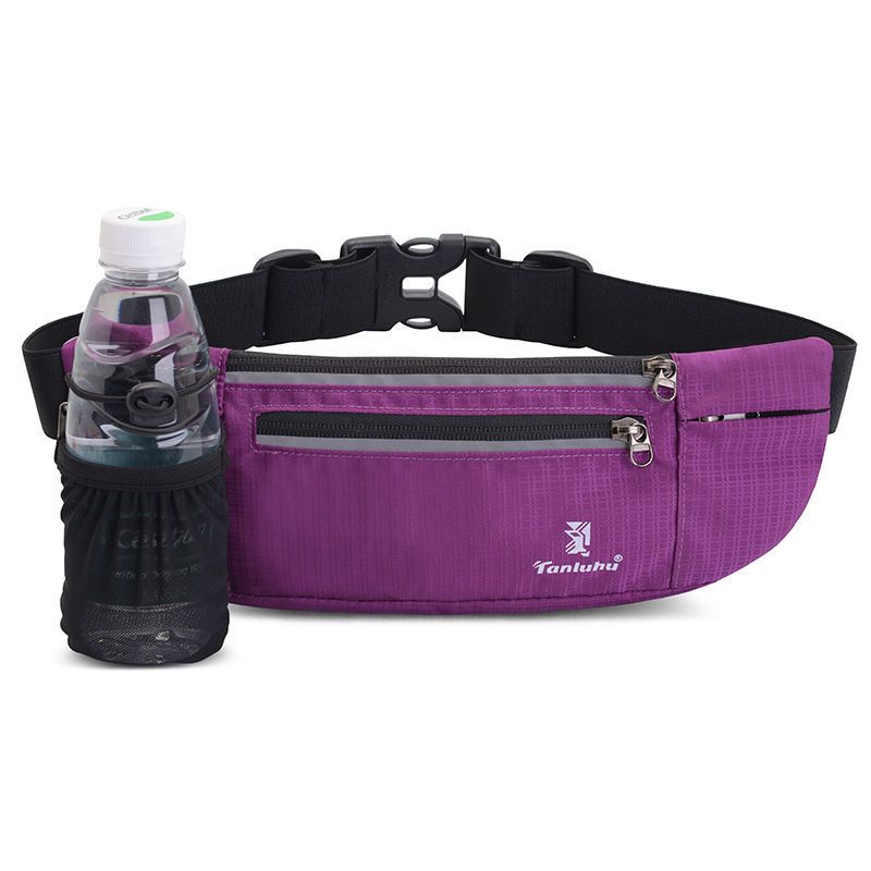 Unisex running belt Waist Bag; Multifunctional Elastic Phone Belt Bag; flip belt Equipment for Outdoor Sports Running