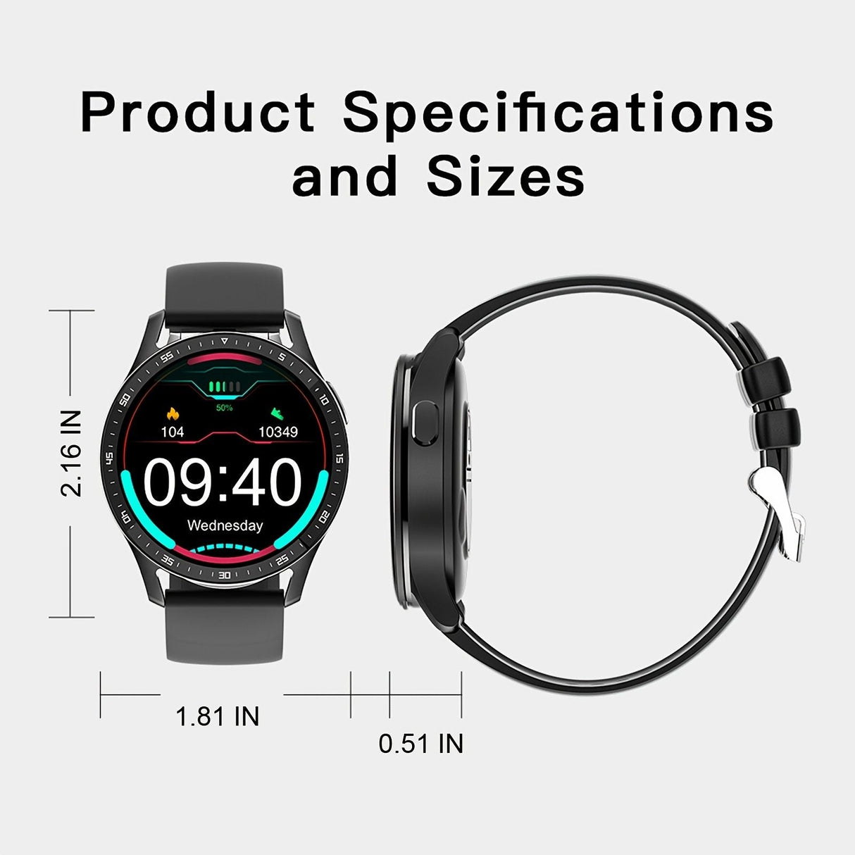Smart Watch fitness tracker With Built-in Earphone Waterproof Monitoring Blood Pressure Heart Rate Call Is Suitable For Android And IOS
