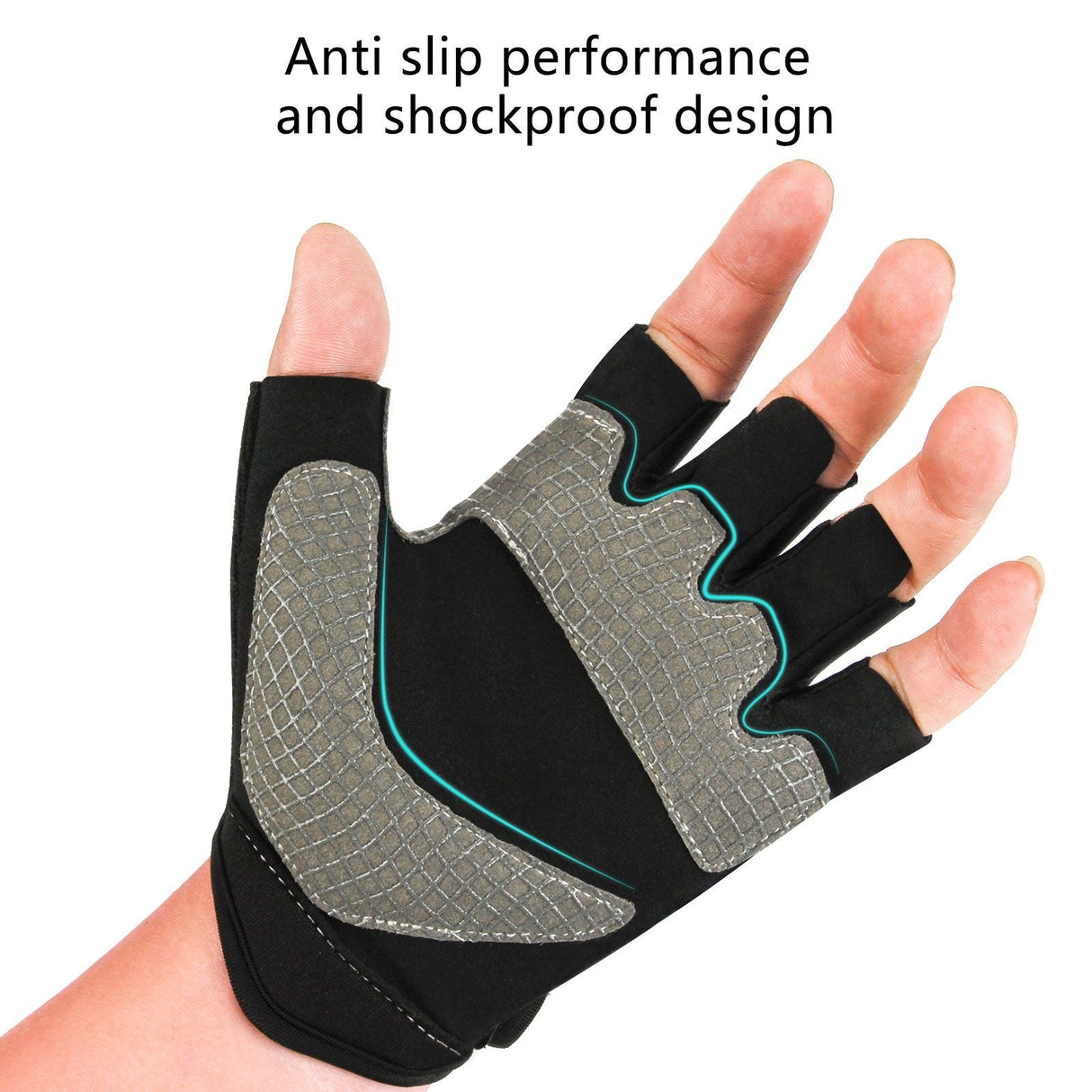multi-functional weightlifting gloves Cycling Biker Gloves Fingerless Gym gloves Breathable MTB Accessories Motorcycle Sports Gloves Cycling Equipment