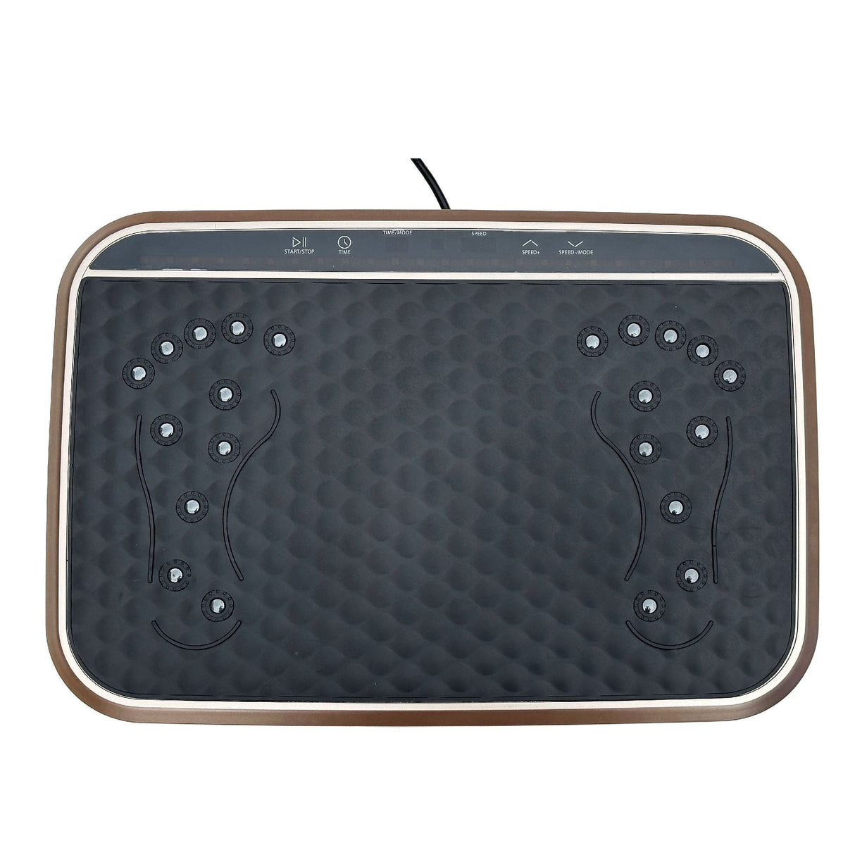 Vibration Plate Exercise Machine, Whole Body Fitness Platform for Lymphatic Drainage, Vibrating Shaker Board with 120 Speed Levels, Weight Loss and Fat Burner Workout Equipment for Women and Men