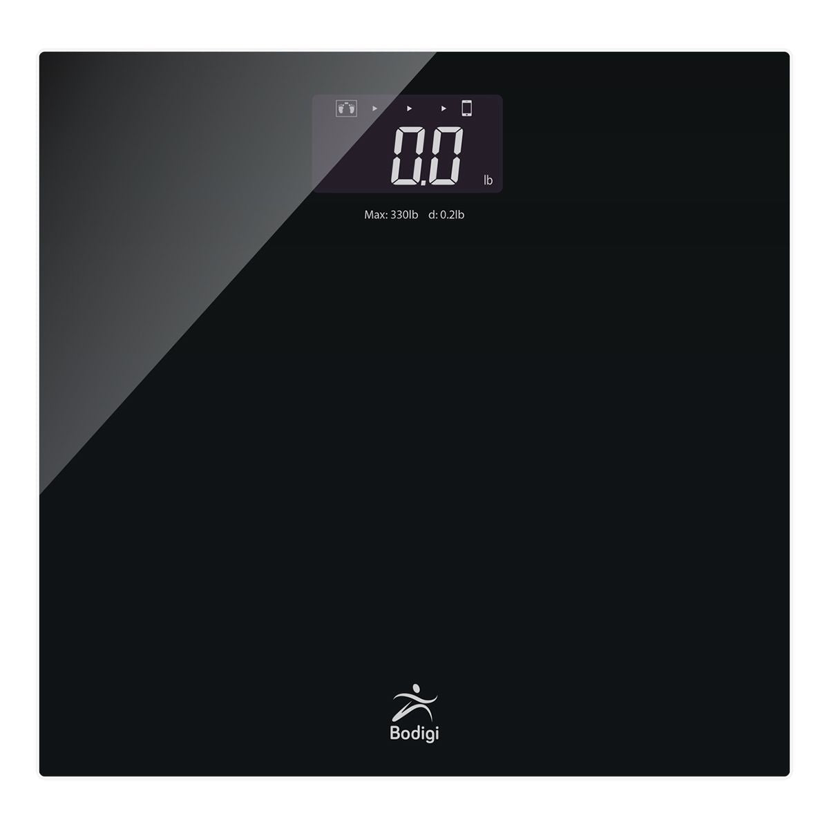High Precision Digital Bathroom Scale for Weighing Up to 330 lbs