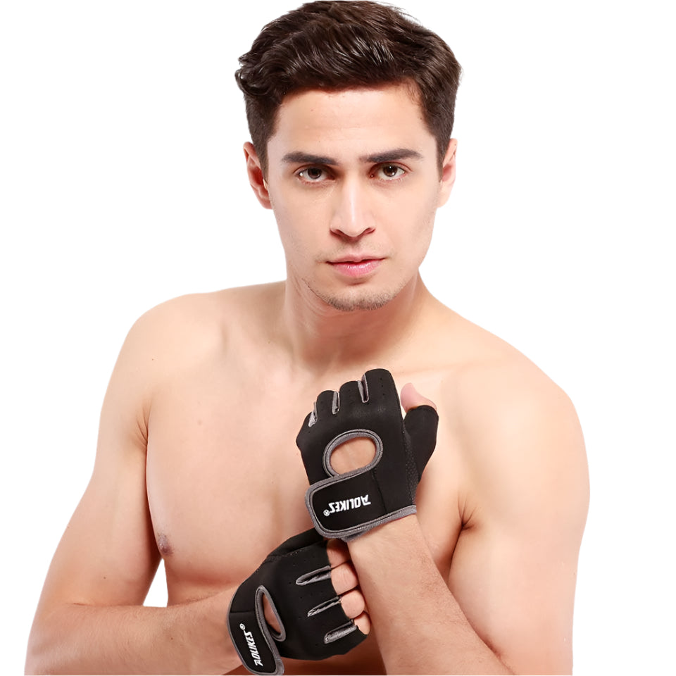 1pair Unisex multi-functional weightlifting Gloves suitable for Cycling Exercise Training Pull Ups Fitness Climbing, Rowing and more