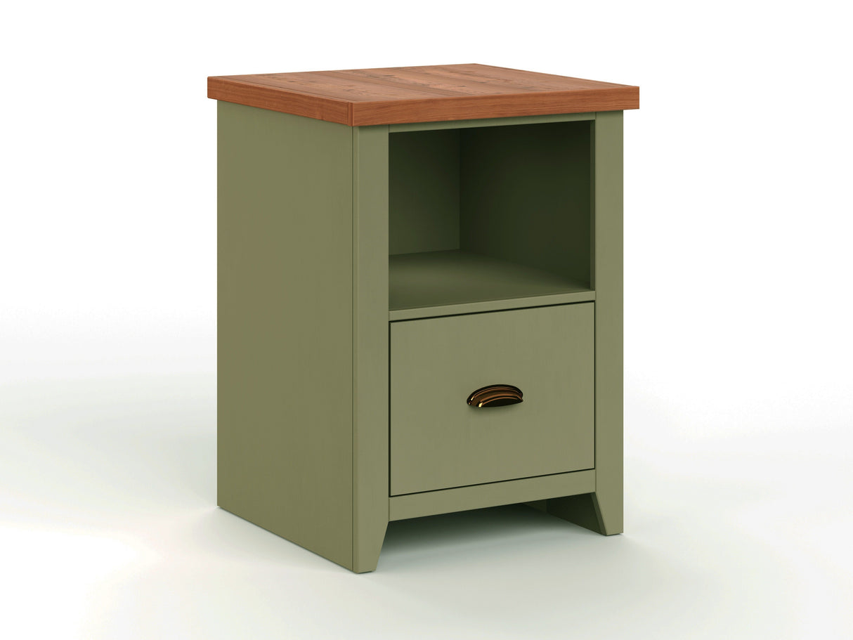 Vineyard - Drawer File - Sage Green, Fruitwood by Couch.com