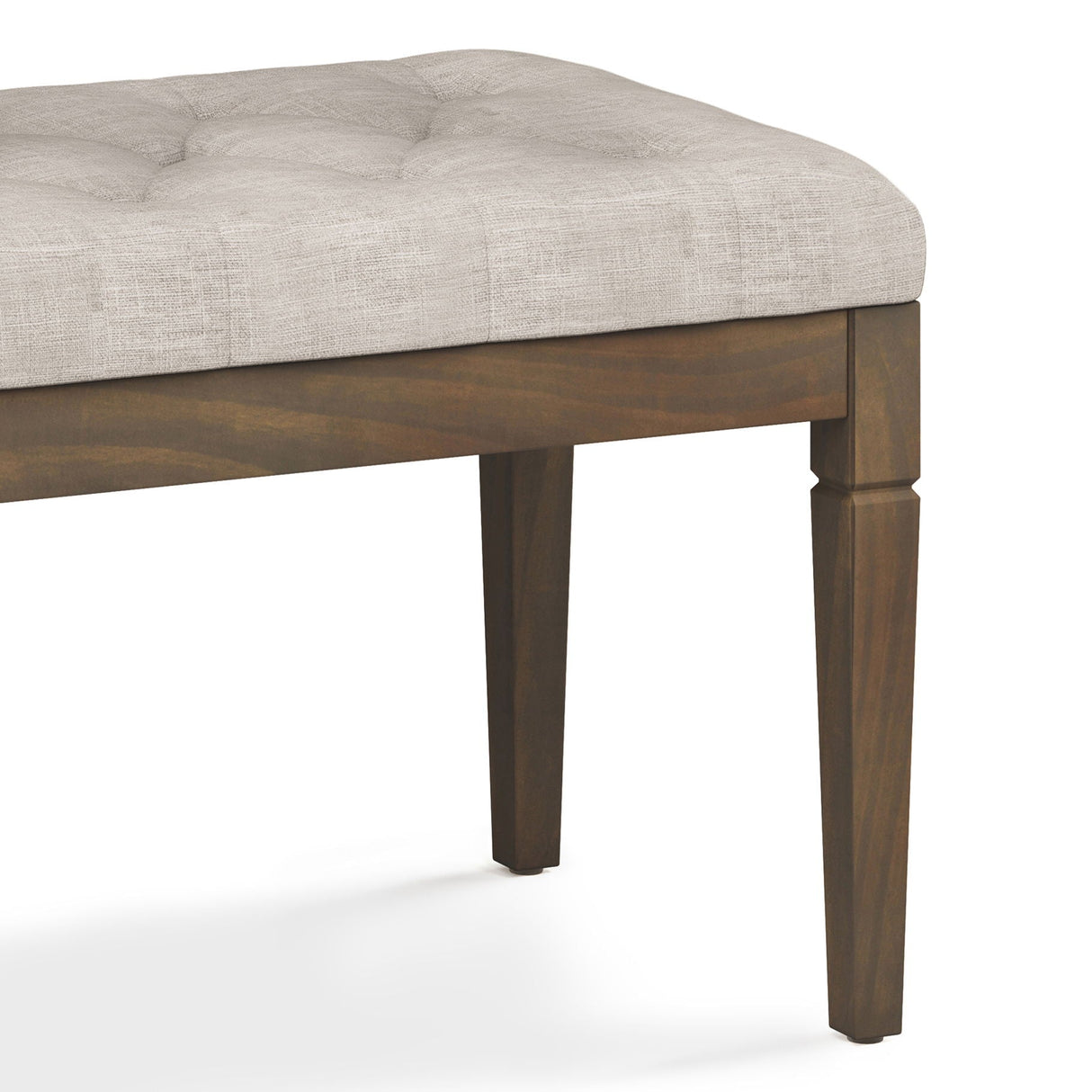 Waverly - Upholstered Tufted Ottoman Bench by Couch.com