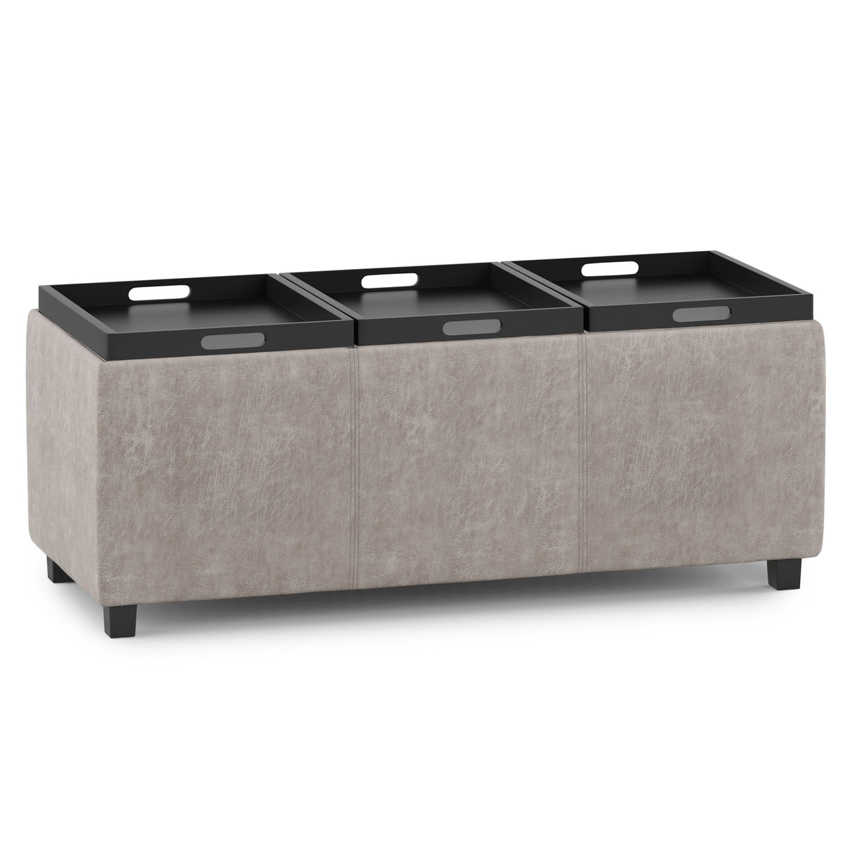 Avalon - Upholstered Storage Ottoman by Couch.com