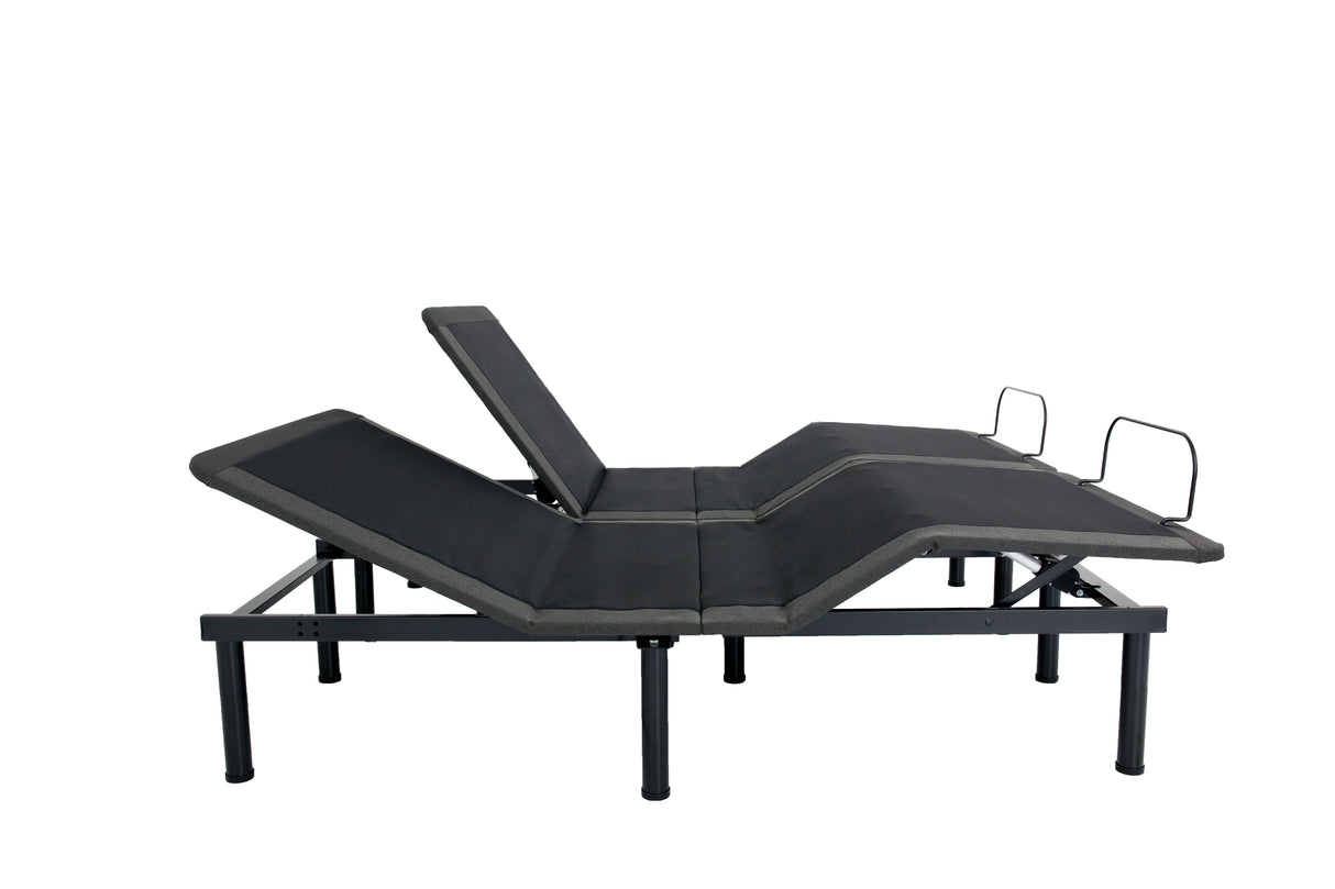 Refresh - 12" Flex Head Memory Foam Hybrid Mattress And Adjustable Base Bundle by Couch.com