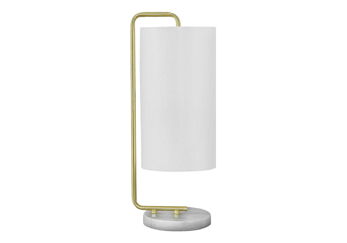 Lighting, Table Lamp, Marble, Contemporary - White by Couch.com
