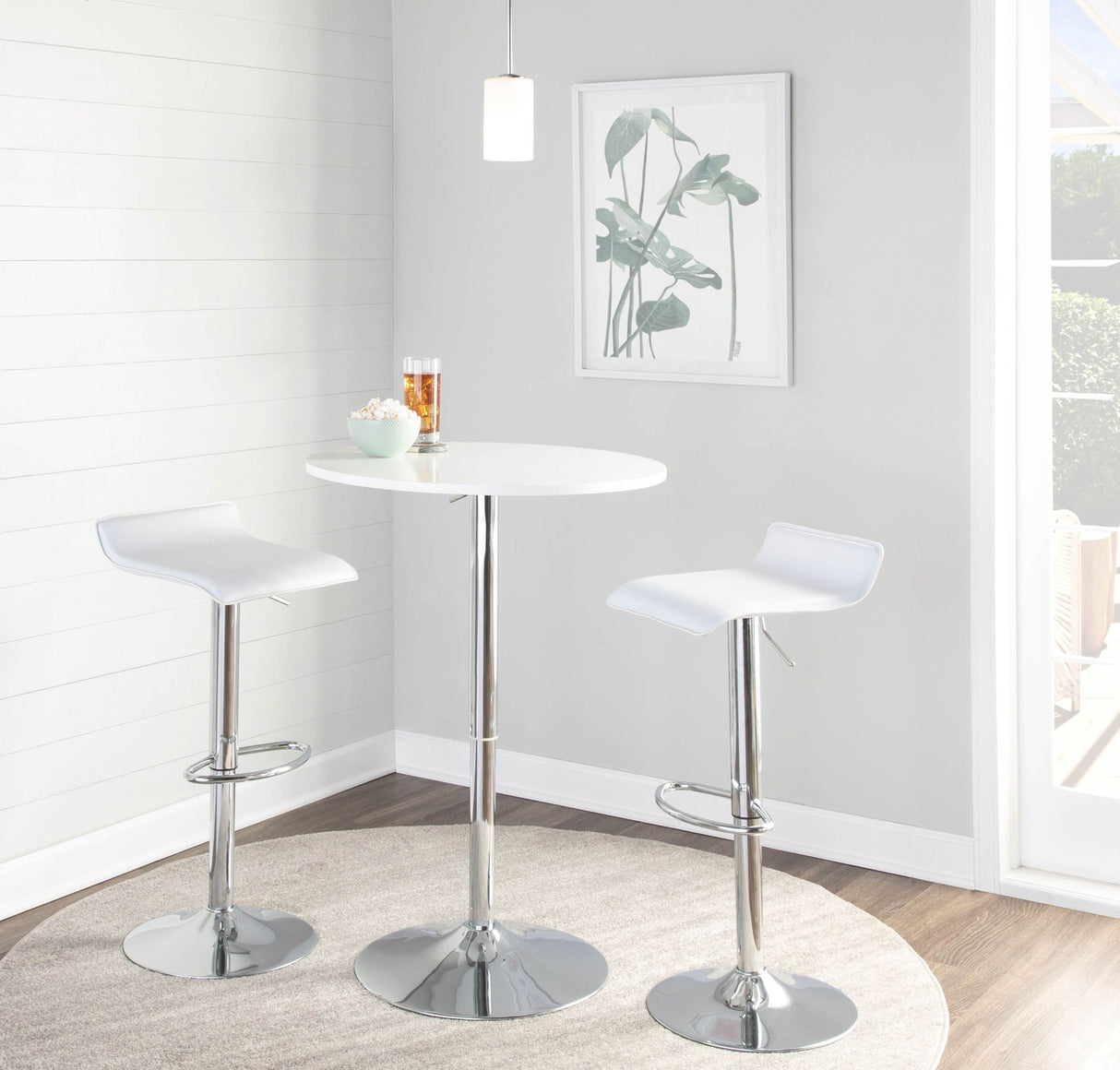 Elia - Contemporary Adjustable Bar Table by Couch.com