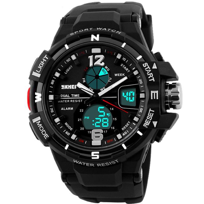 Fashion Digital Army Military Watch Mens Sports Wristwatch Shock Resist Clock Quartz Watch Waterproof 50M