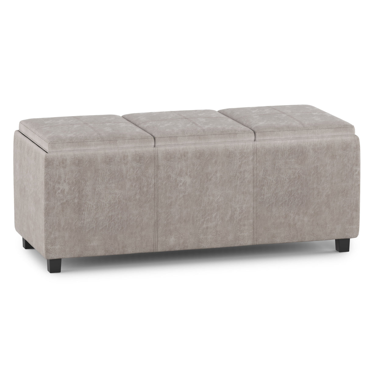 Avalon - Upholstered Storage Ottoman by Couch.com