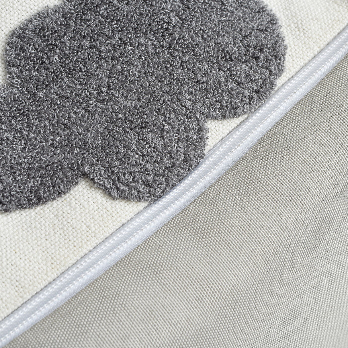 Pouf Luxury Oversized Bean Bag Cube Ottoman by Couch.com