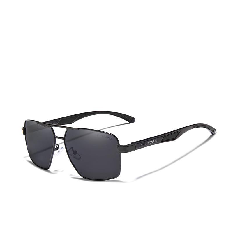 Luxury High Quality Modern Aluminum Men's Sunglasses Polarized Lens Brand Design Temples Sun glasses Mirror Glasses Oculos de sol With UV400 Protection