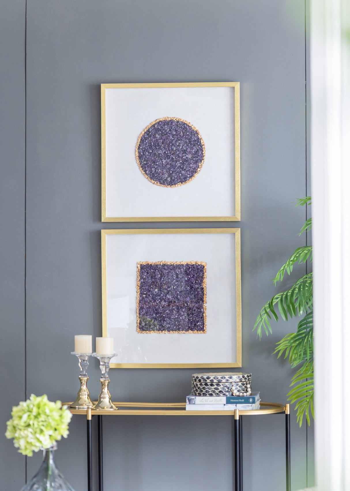 The Lillian Améthyste™ Shadow Box Duo