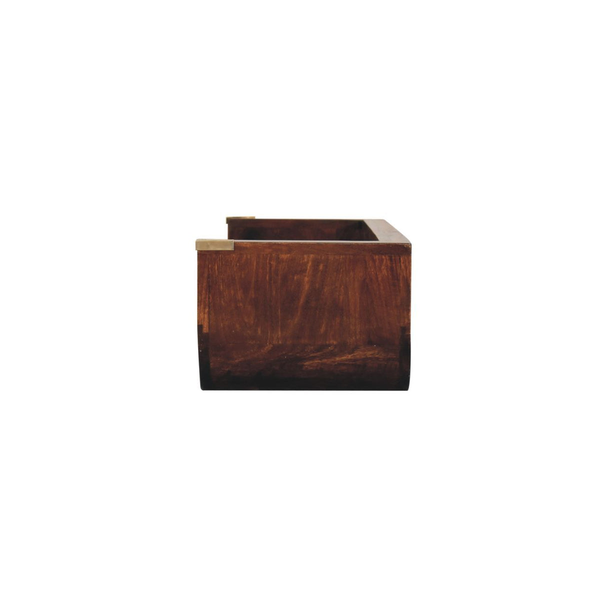 Indira Floating Console Table - Walnut by Couch.com