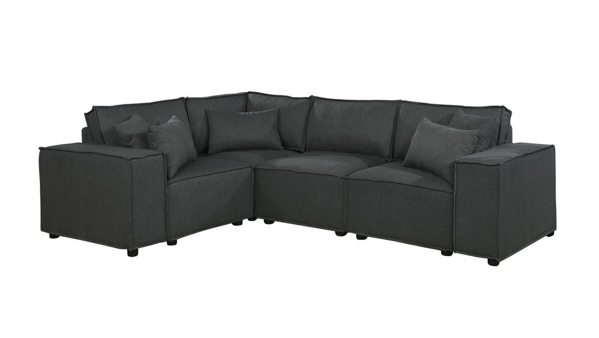 Melrose - Modular Sectional Sofa With Ottoman by Couch.com