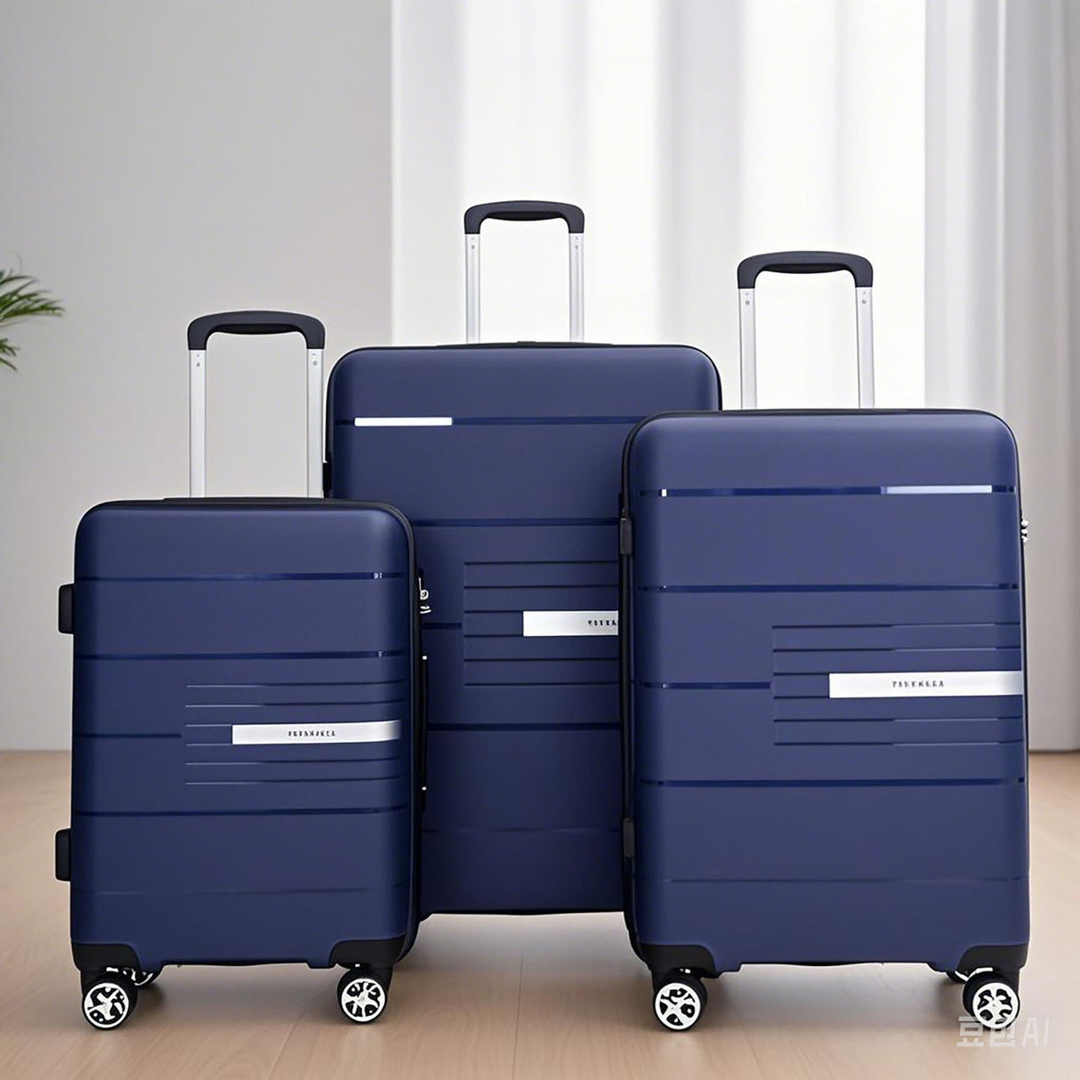 Hardshell Suitcase Double Spinner Wheels Luggage Sets, Lightweight With Tsa Lock, 3 Piece Set by Couch.com