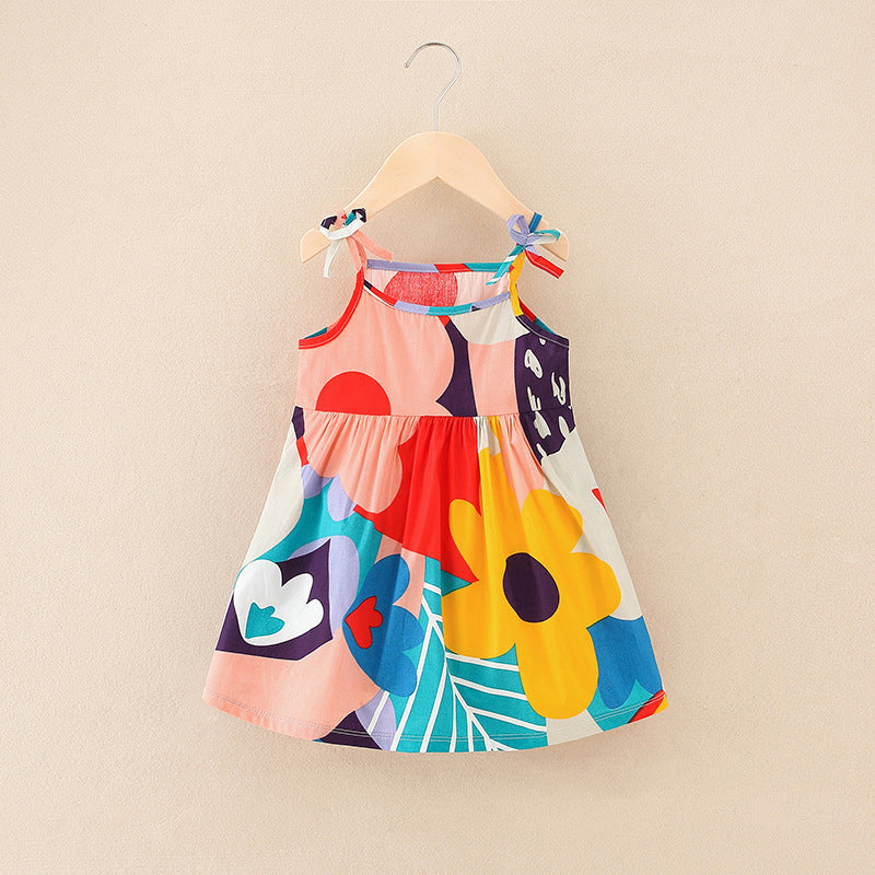 Children's Ins Style Princess Suspender Dress