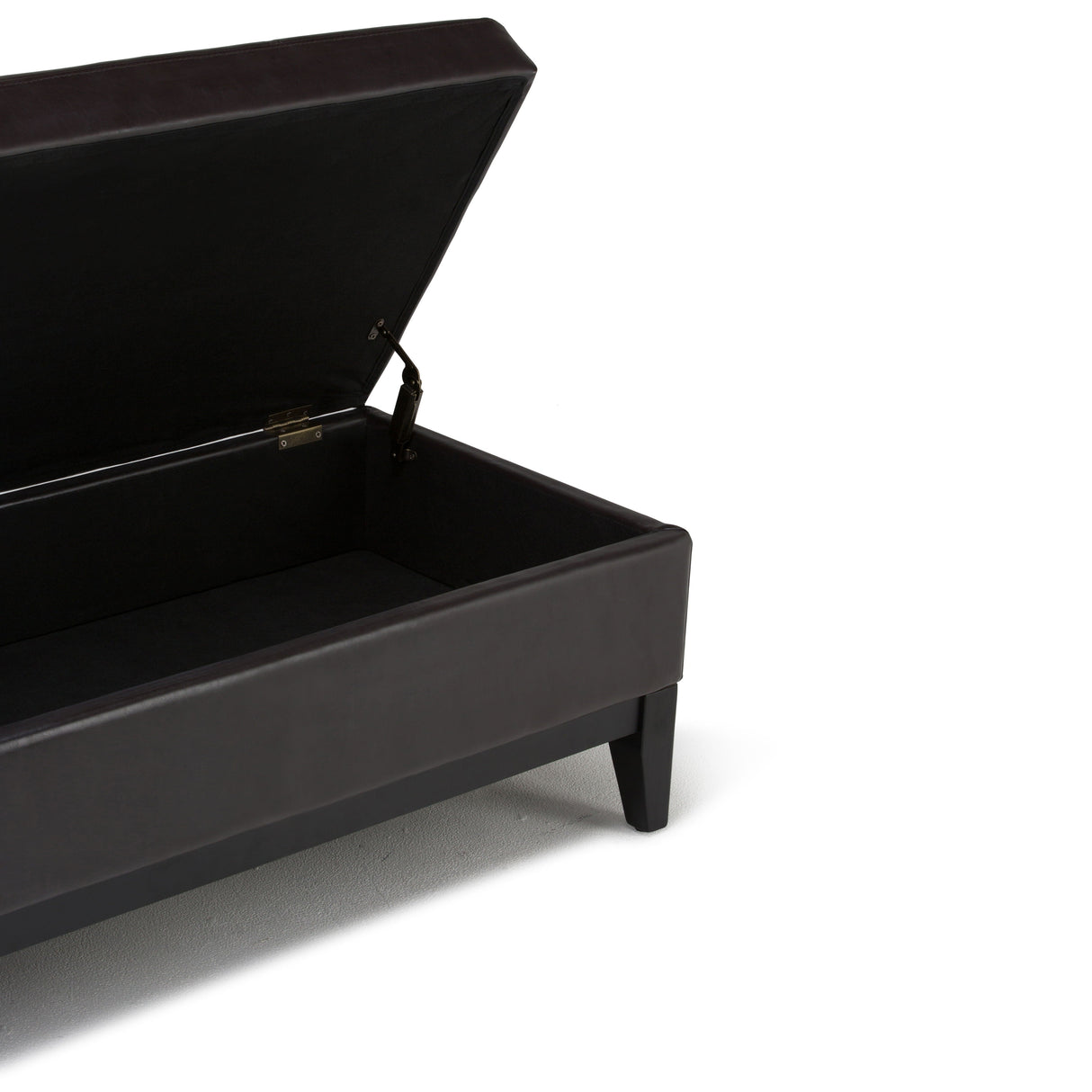 Oregon - Contemporary Storage Ottoman Bench With Tray by Couch.com