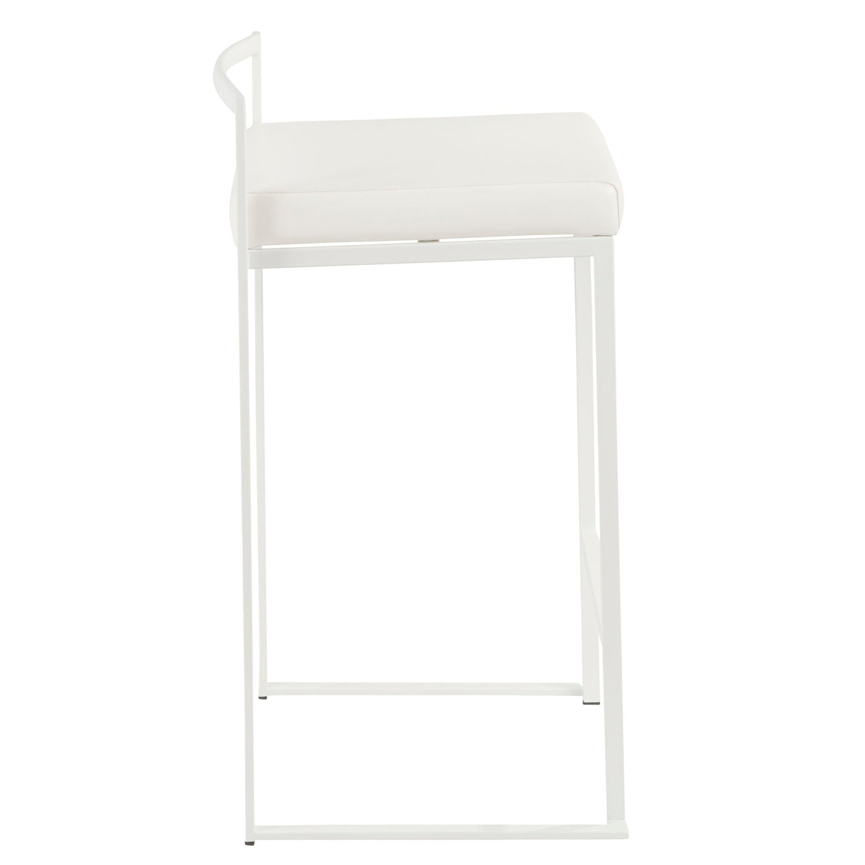 Fuji - Simple Elegance, Contemporary Stackable Counter Stool by Couch.com