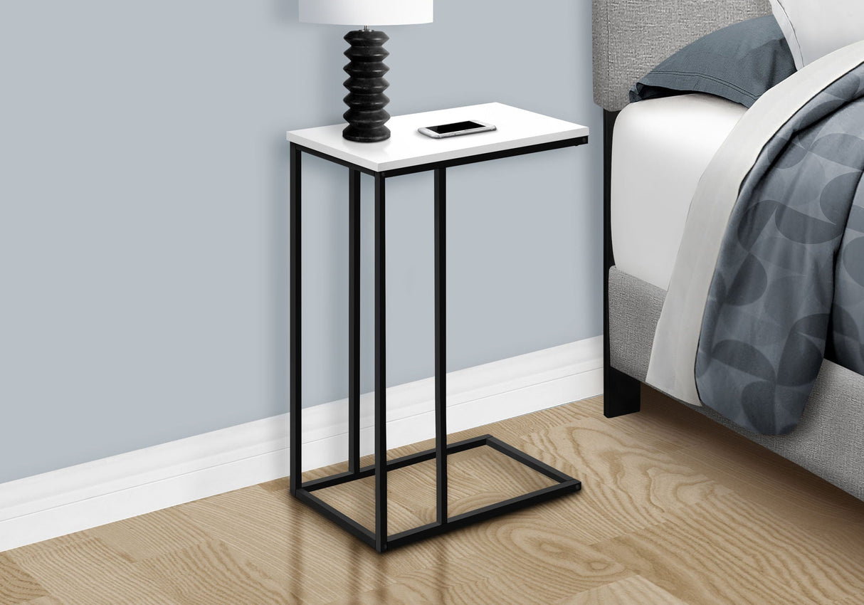 Accent Table, C - Shaped, Space-Saving Functionality by Couch.com