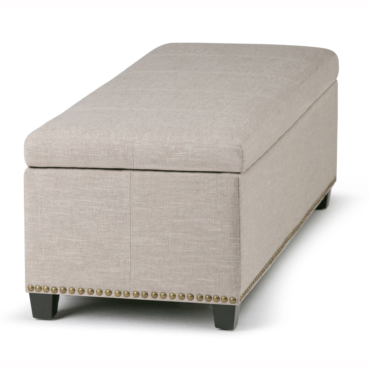 Kingsley - Upholstered Large Storage Ottoman by Couch.com
