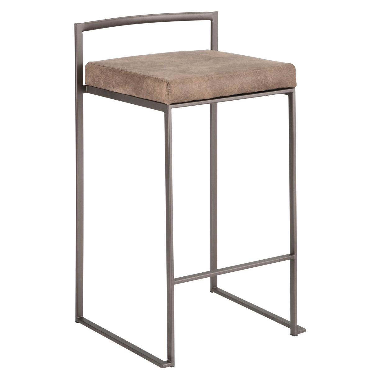 Fuji - Industrial Stackable Counter Stool Elegant Design by Couch.com