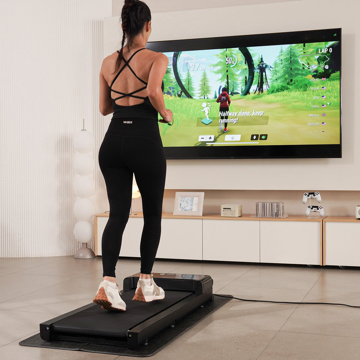 DeerRun Z20 Foldable Treadmill – Ultra Compact with LED Display