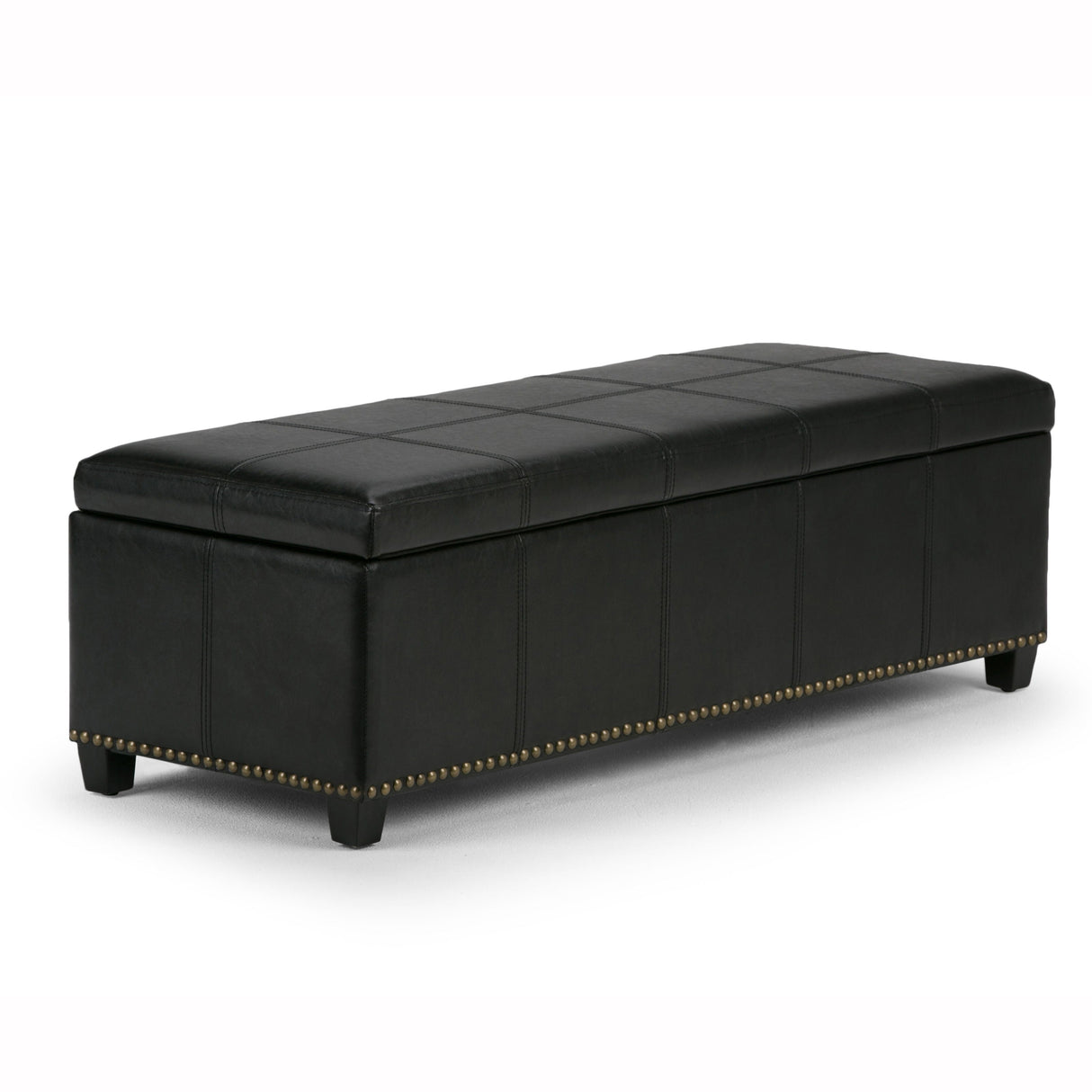 Kingsley - Upholstered Large Storage Ottoman by Couch.com