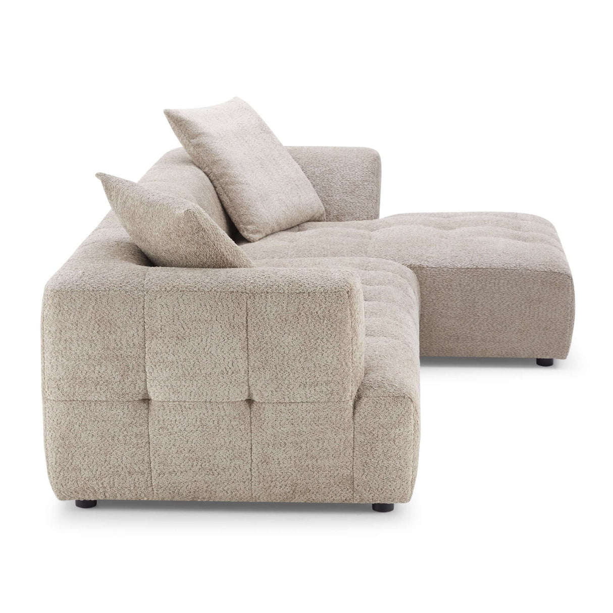 Kaynes - Elegant Upholstery Corner Sofa by Couch.com