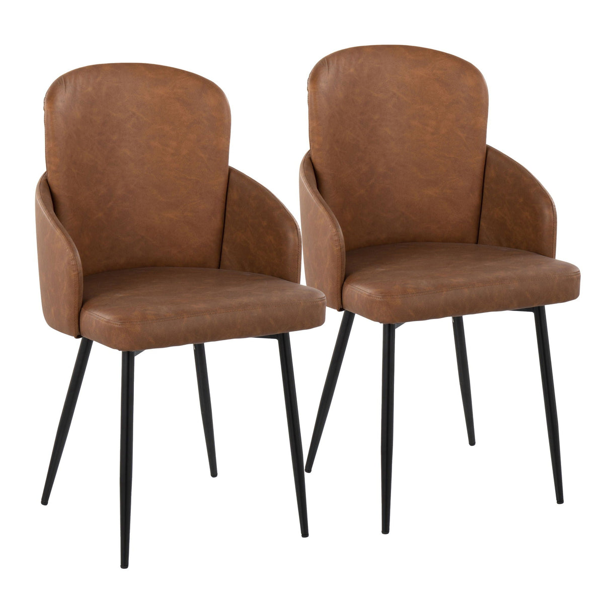 Dahlia - Contemporary Elegant Design Dining Chair (Set of 2) by Couch.com